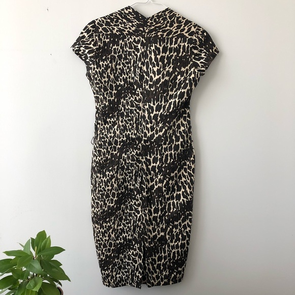 Cute Mixed Colours Beige Brown and Black Evening Dress Size Small - Picture 6 of 13